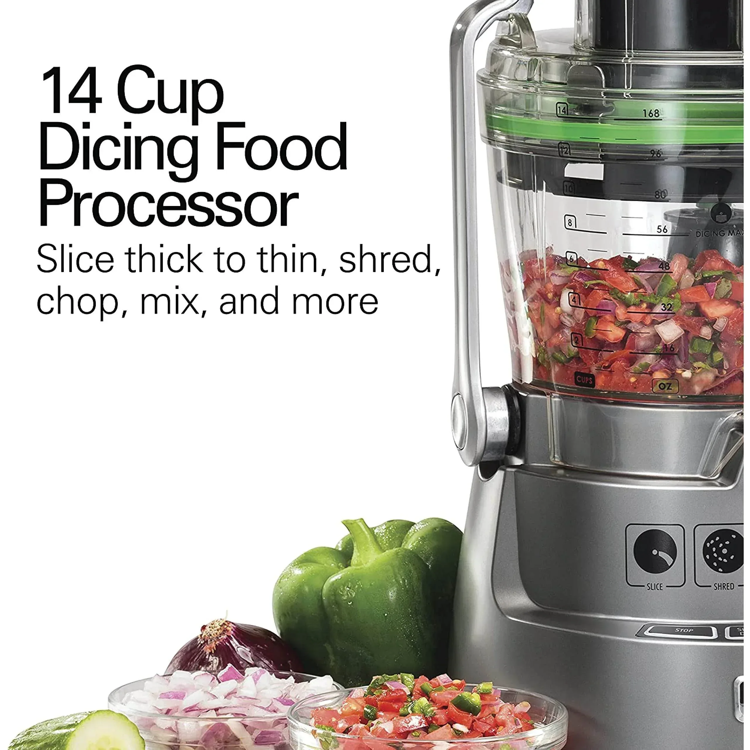 Hamilton Beach Professional 14-Cup Dicing Food Processor - Image 3
