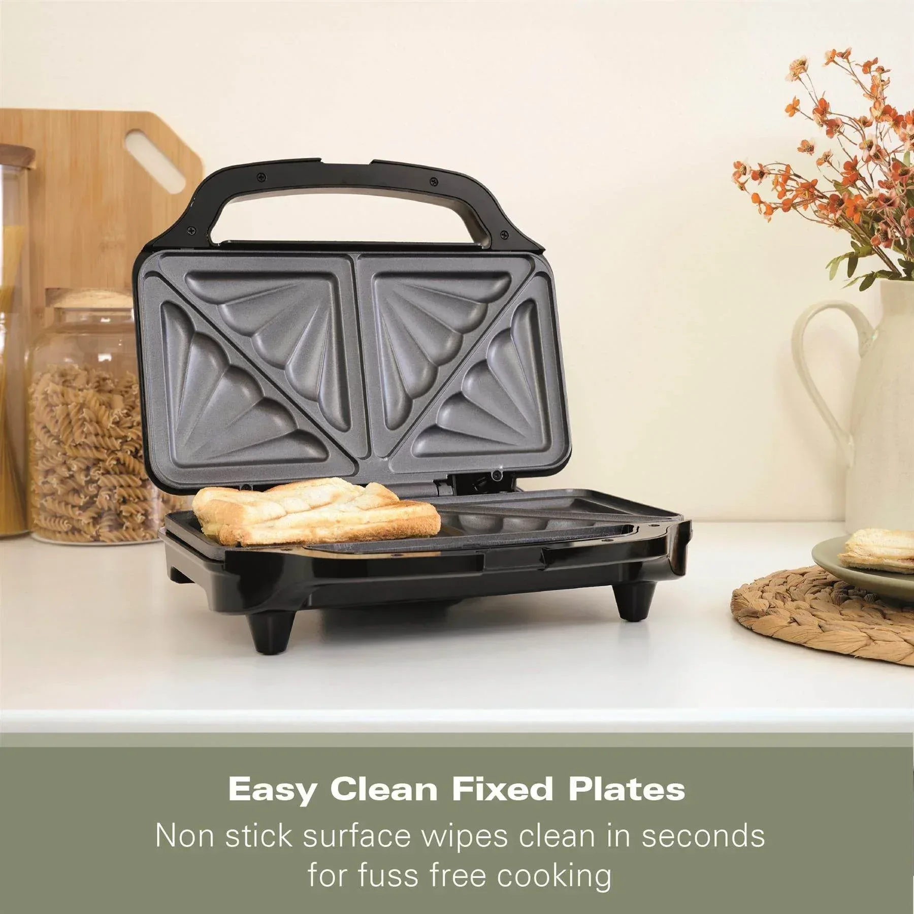 Hamilton Beach 2 Slice Deep Fill Sandwich Toaster - Image 5