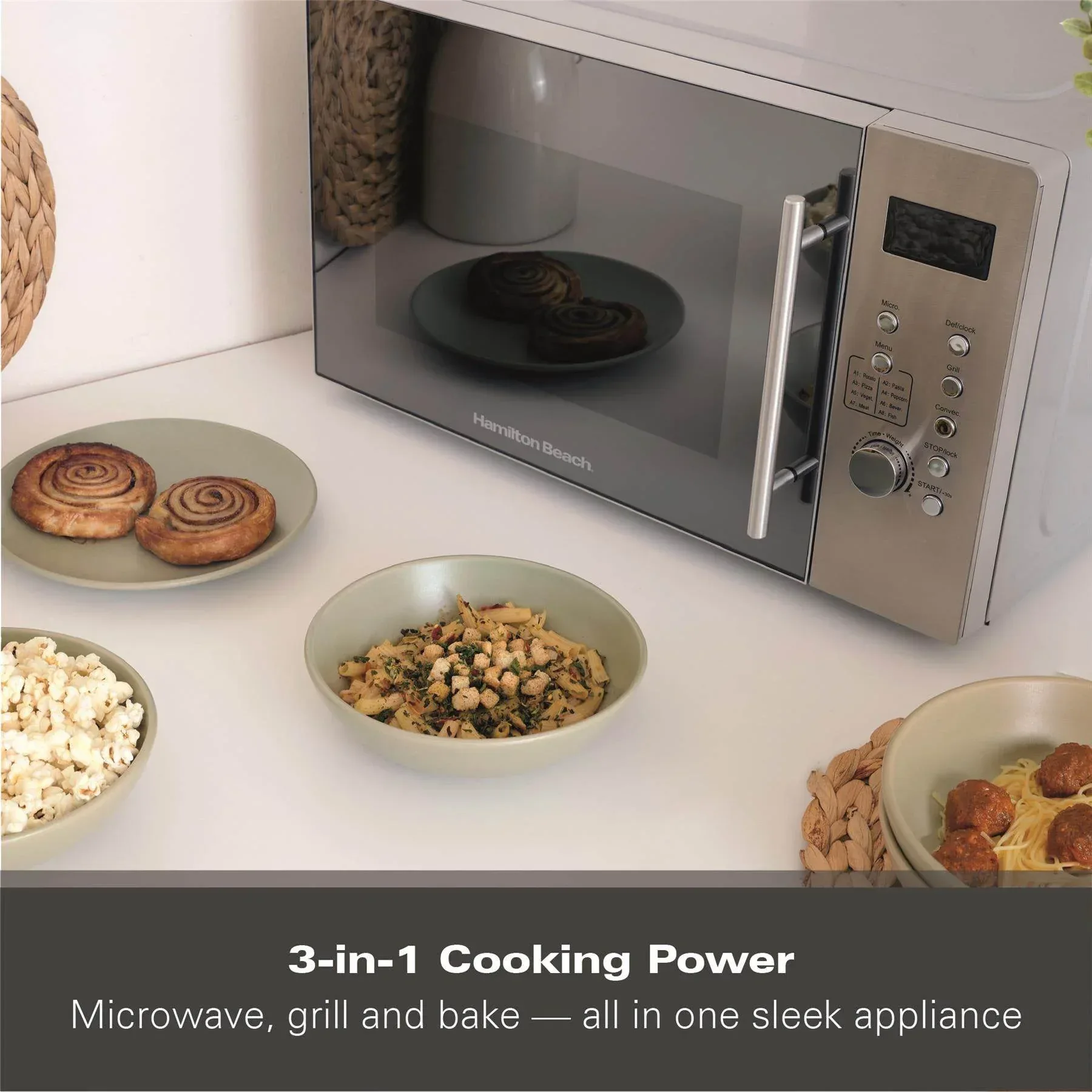 Hamilton Beach 30L Combination Microwave with Grill - Image 5