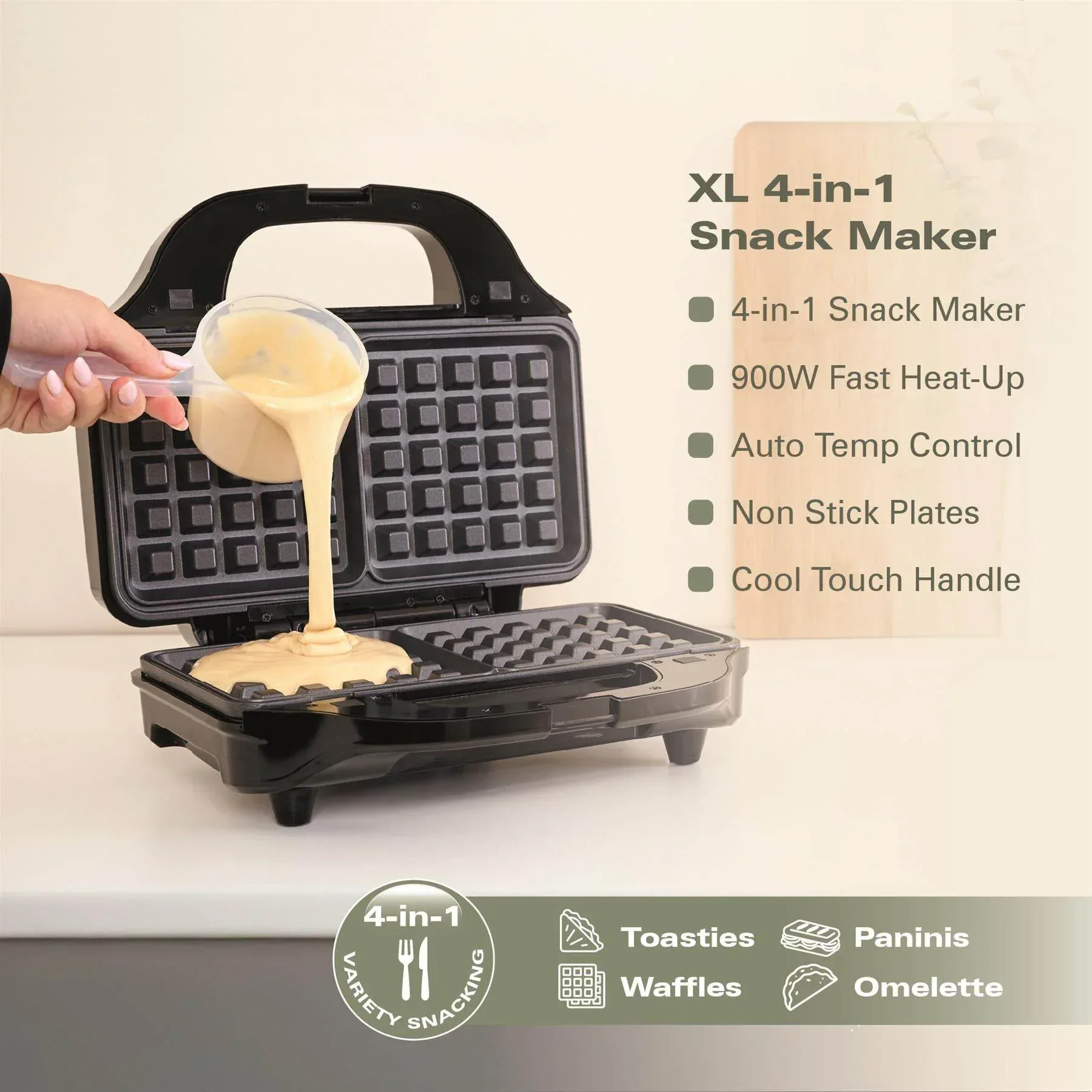 Hamilton Beach 4-in-1 Deep Fill Sandwich Toaster - Image 11