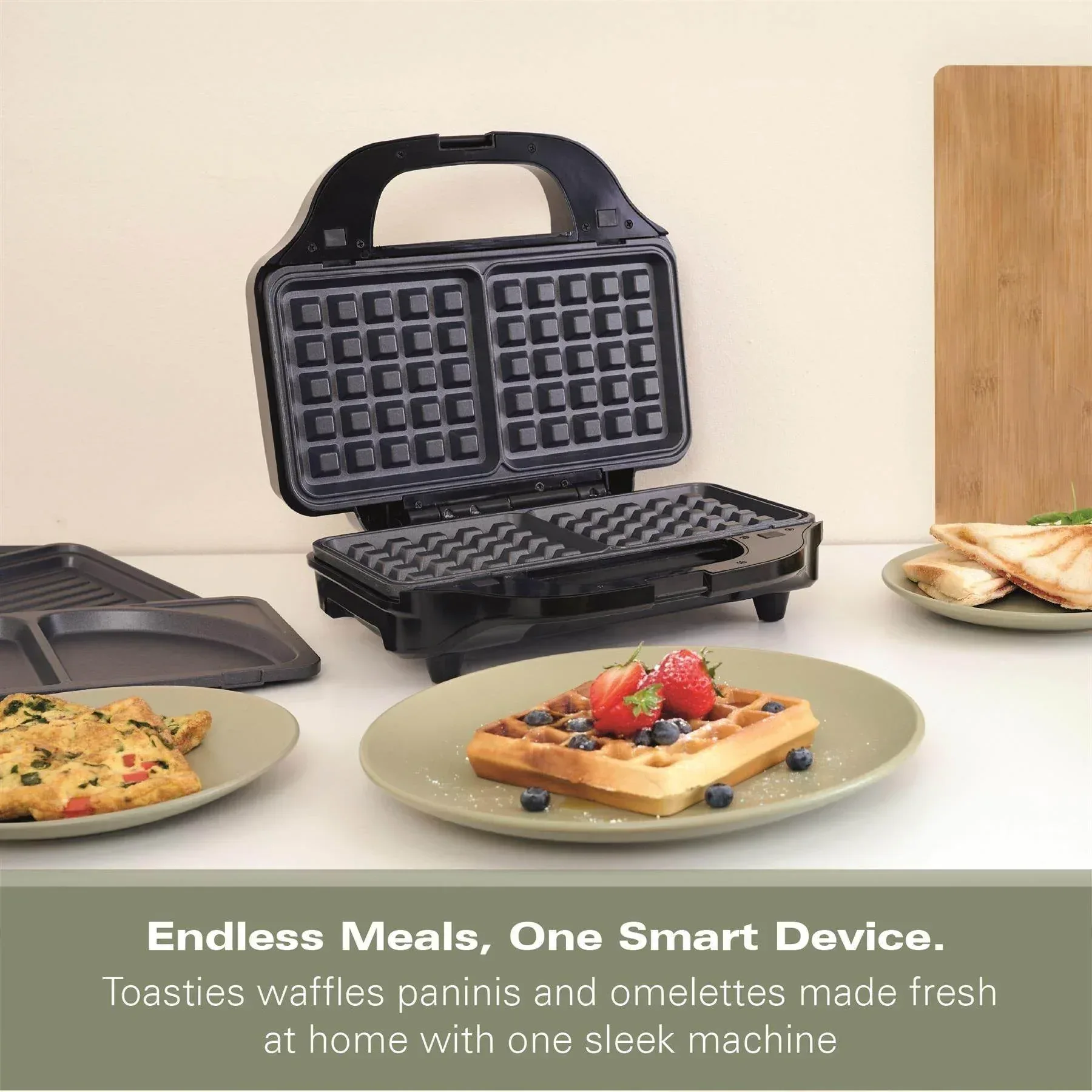 Hamilton Beach 4-in-1 Deep Fill Sandwich Toaster - Image 4