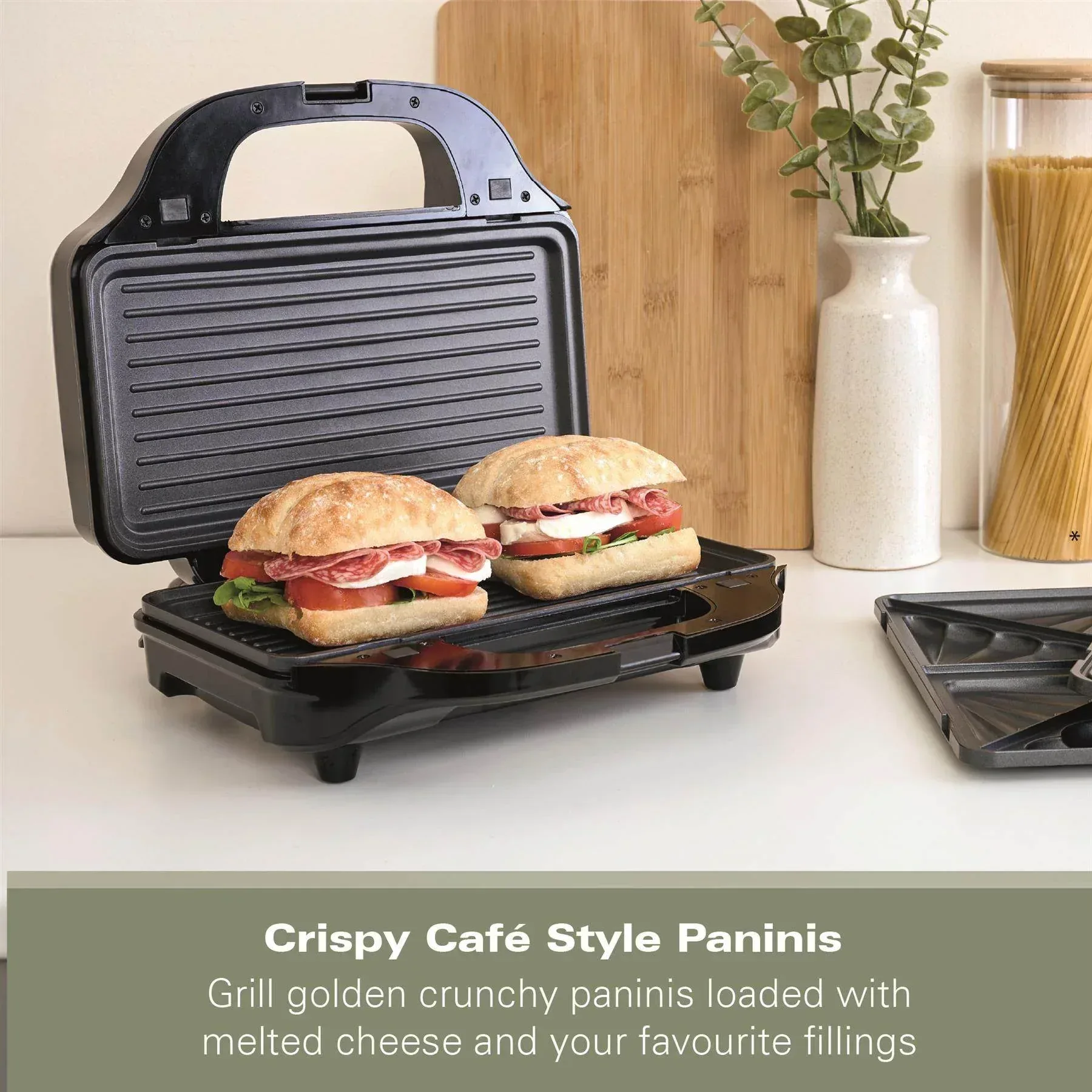 Hamilton Beach 4-in-1 Deep Fill Sandwich Toaster - Image 9