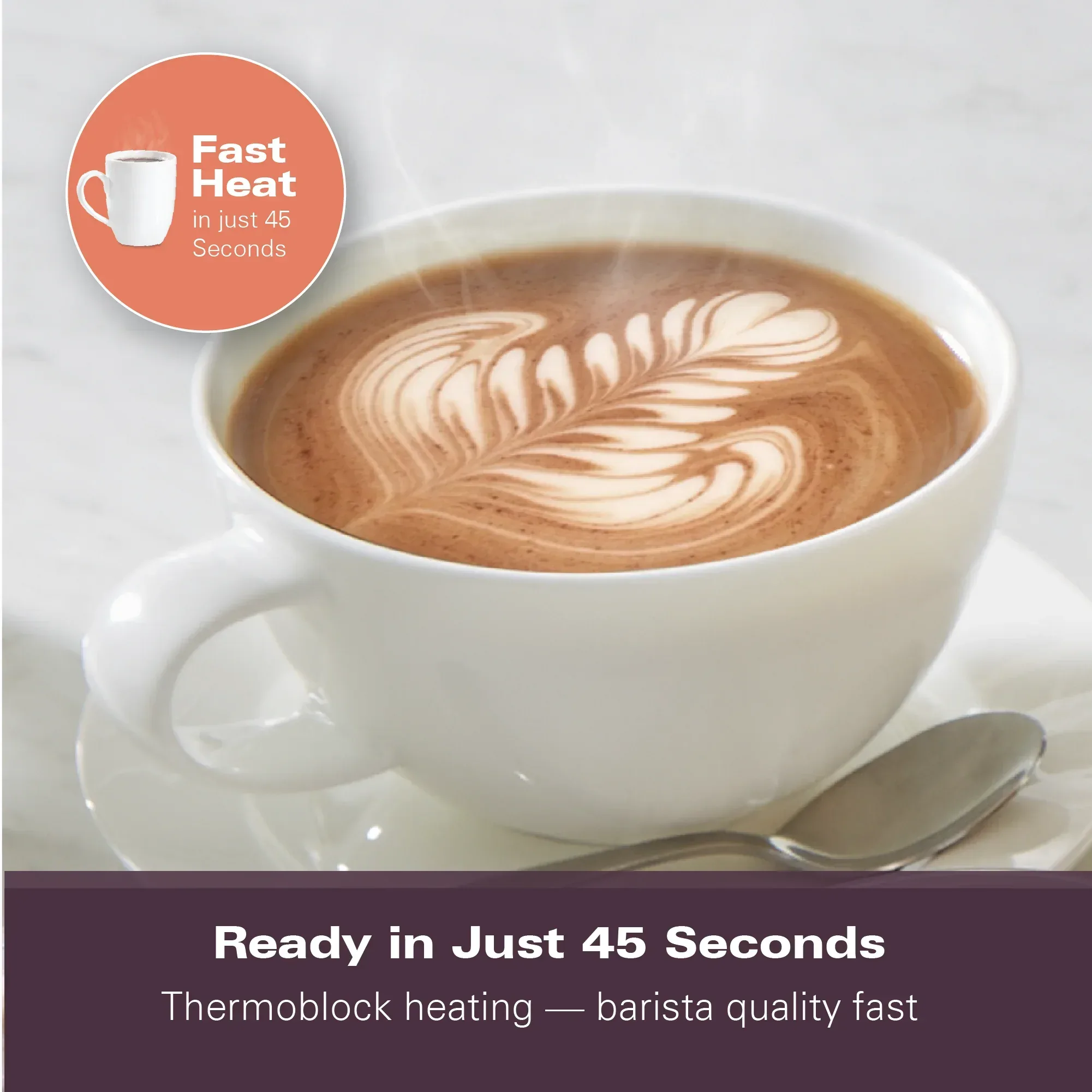 Hamilton Beach BaristaPro Touch 5-in-1 Espresso Machine Cream - Image 4