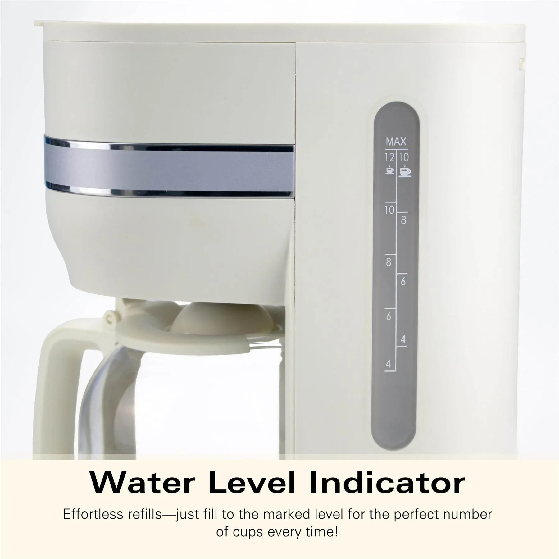 Hamilton Beach Ella 1.5L Filter Coffee Machine - Matte Latte - Image 7