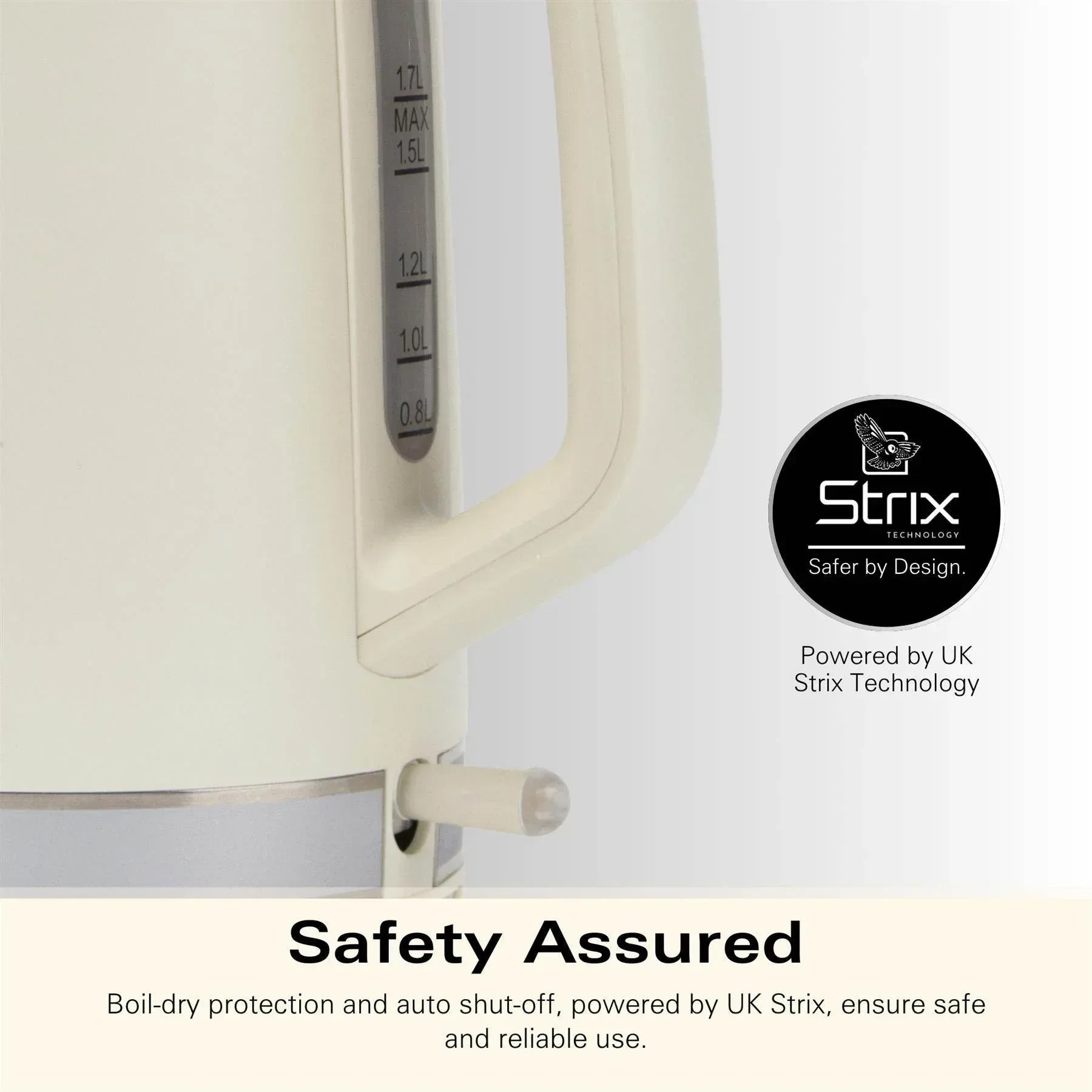 Hamilton Beach Ella 1.7L Kettle - Matte Latte - Image 8