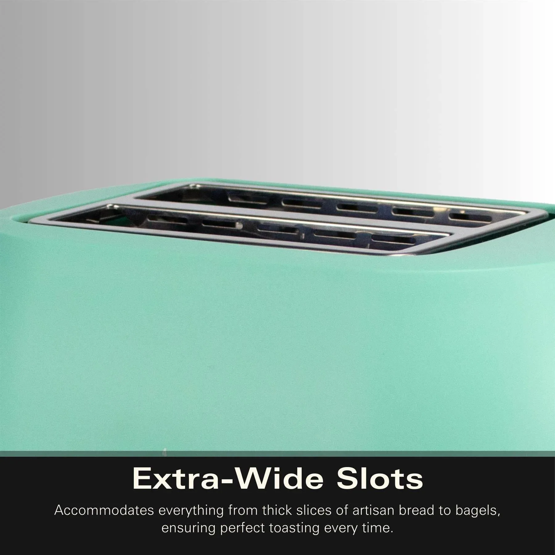 Hamilton Beach Ella 2 Slice Toaster - Matte Mint - Image 8