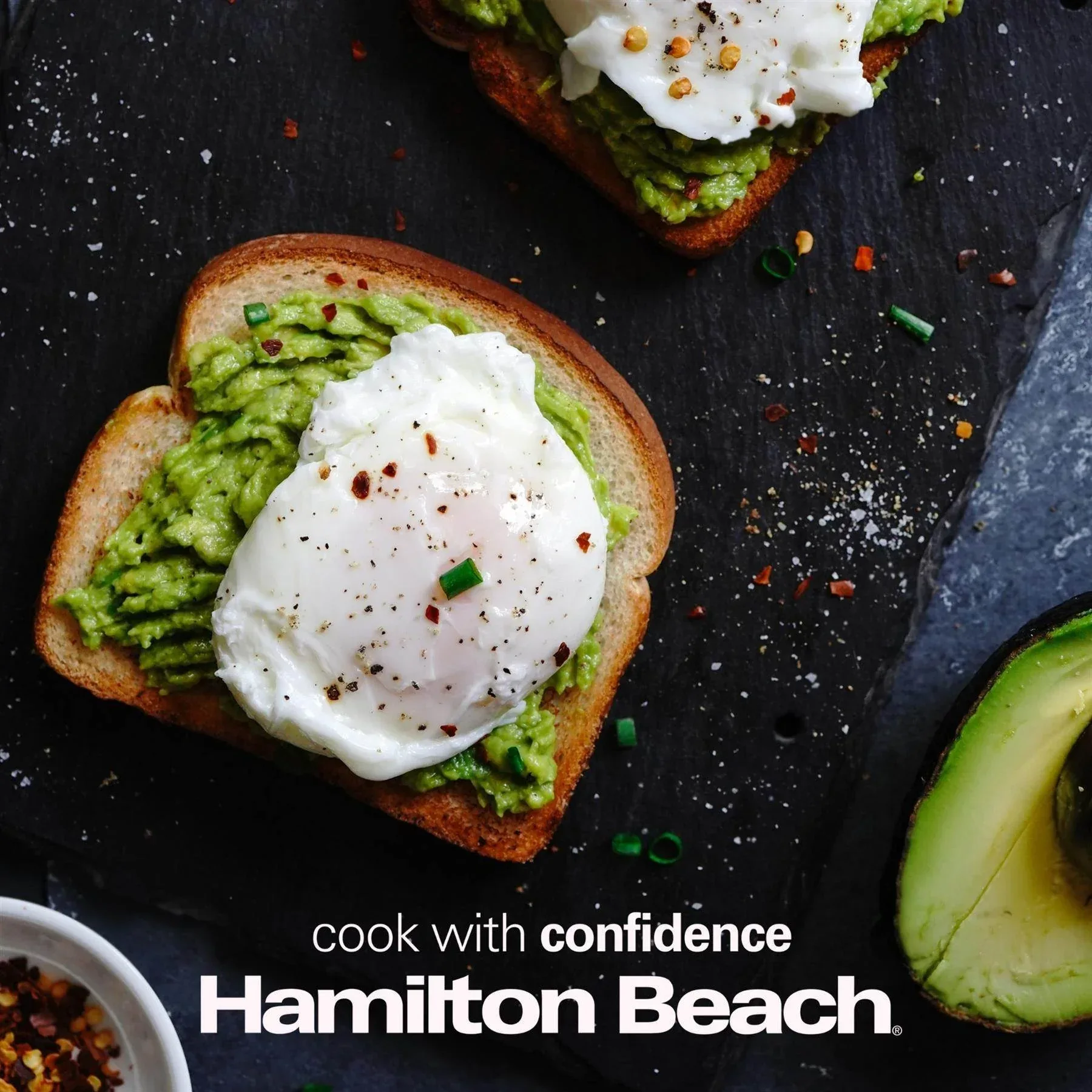 Hamilton Beach Ella 2 Slice Toaster - Matte Mint - Image 9