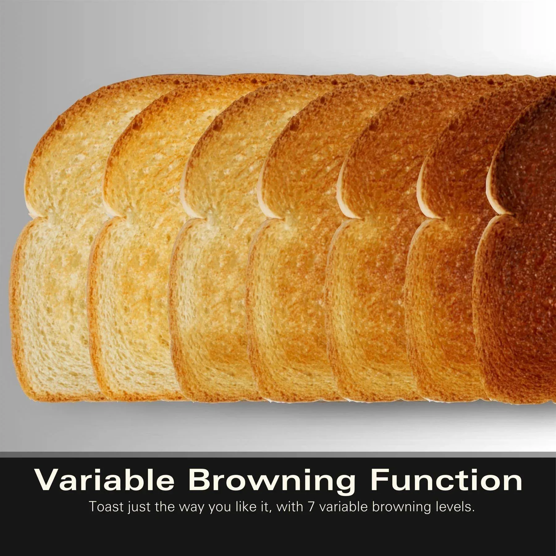 Hamilton Beach Ella 2 Slice Toaster - Matte White - Image 5