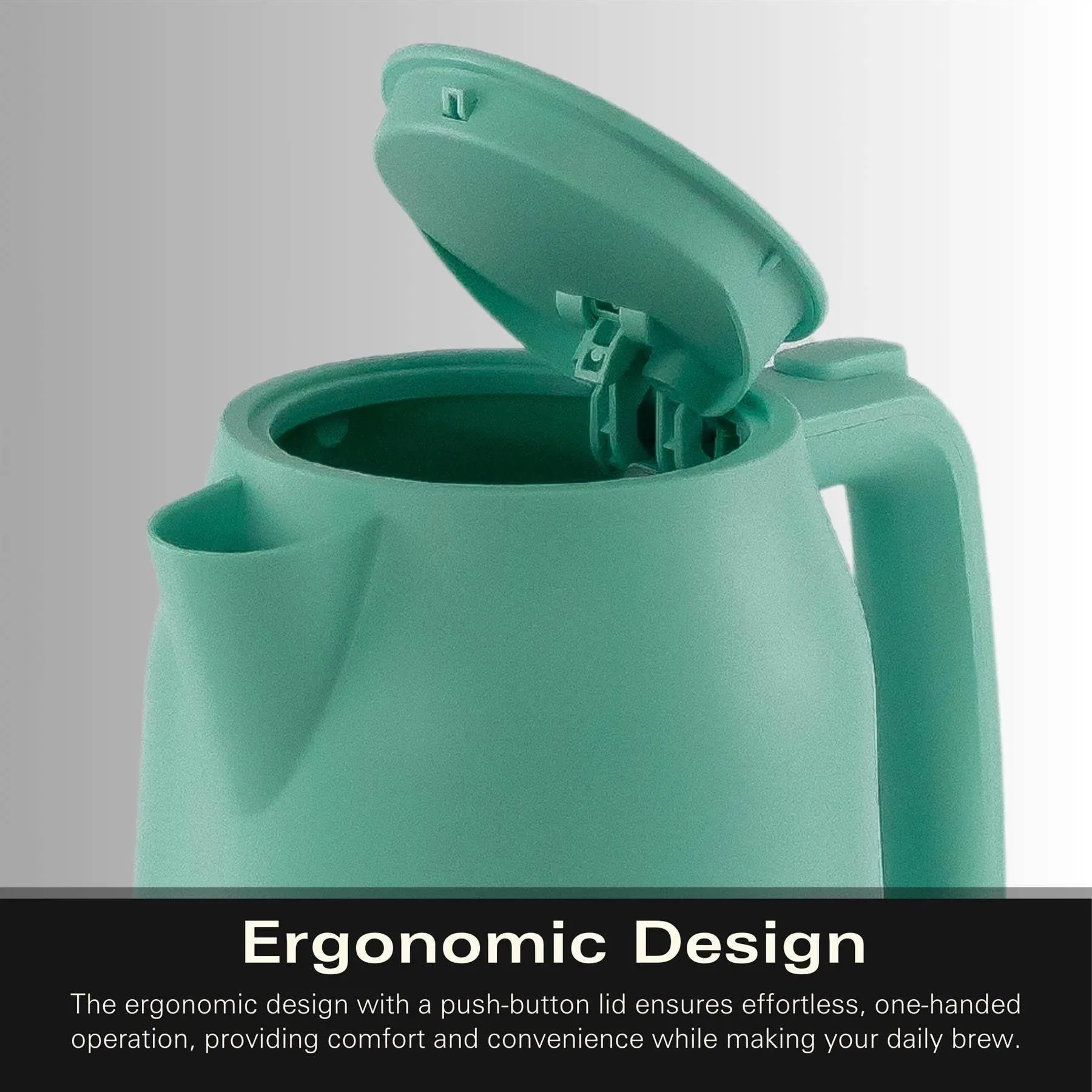 Hamilton Beach Ella Kettle & Toaster Set - Mint - Image 4