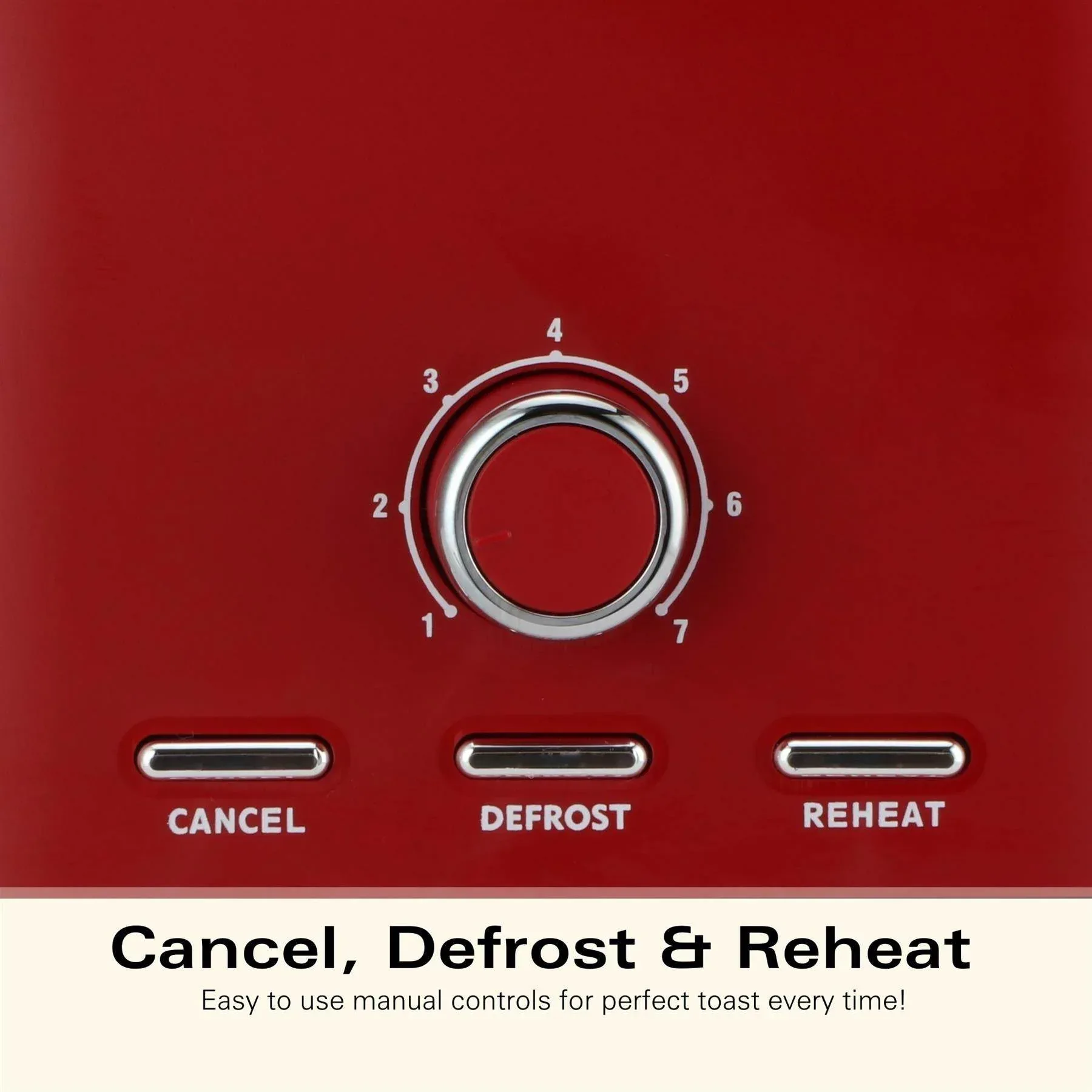 Hamilton Beach Ella Kettle & Toaster Set - Red - Image 8