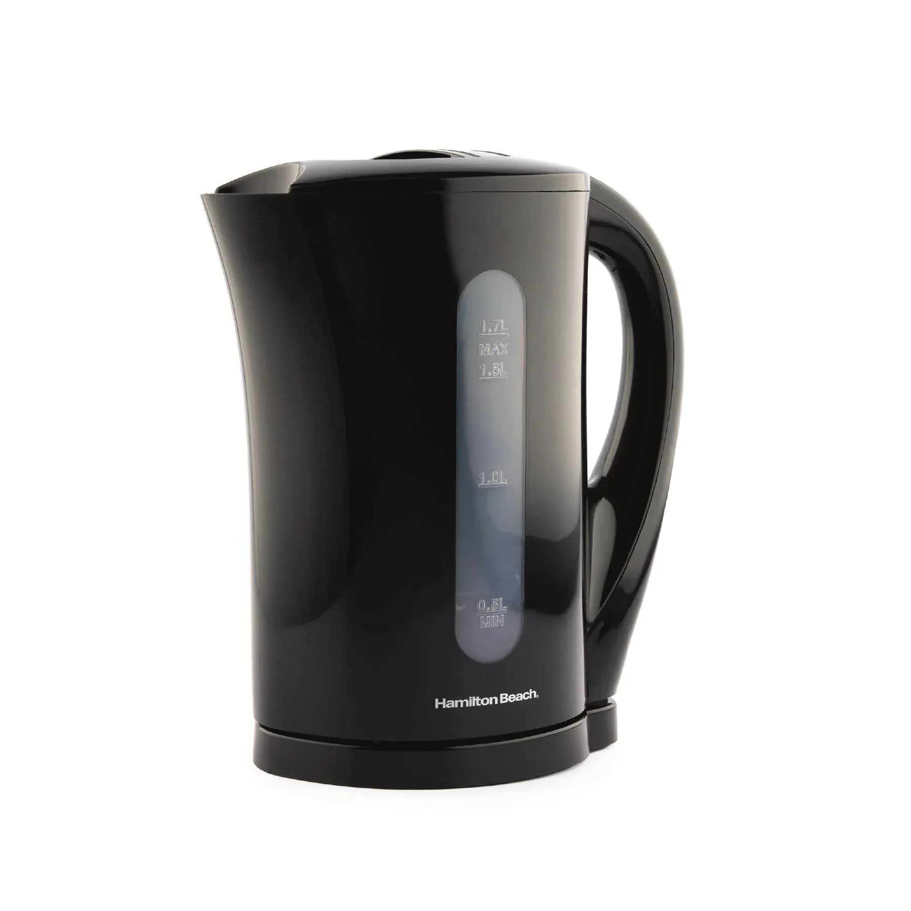Hamilton Beach Essential 1.7L Plastic Kettle - Black - Image 3