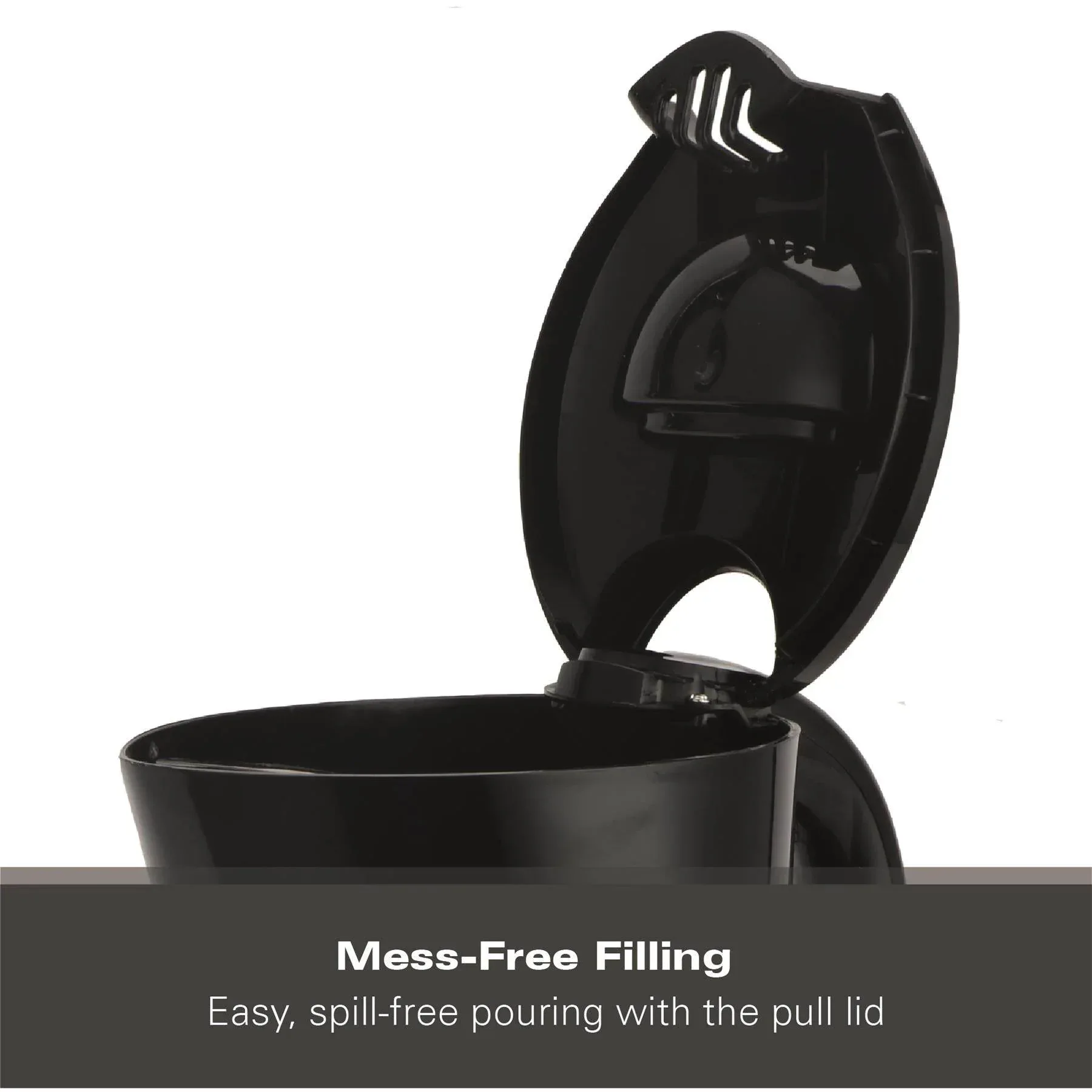 Hamilton Beach Essential 1.7L Plastic Kettle - Black - Image 5
