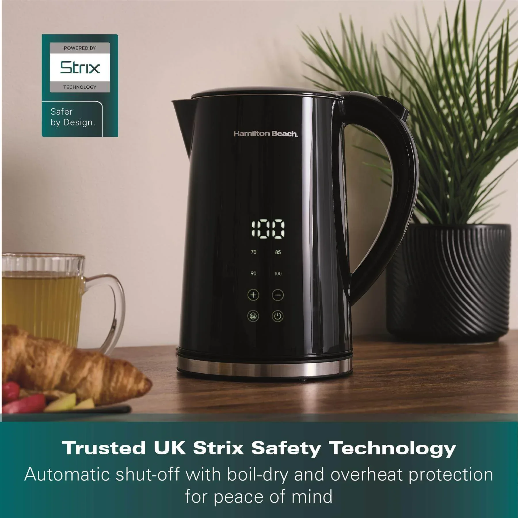 Hamilton Beach FlexiControl 1.7L Digital Control Variable Temperature Kettle - Image 6