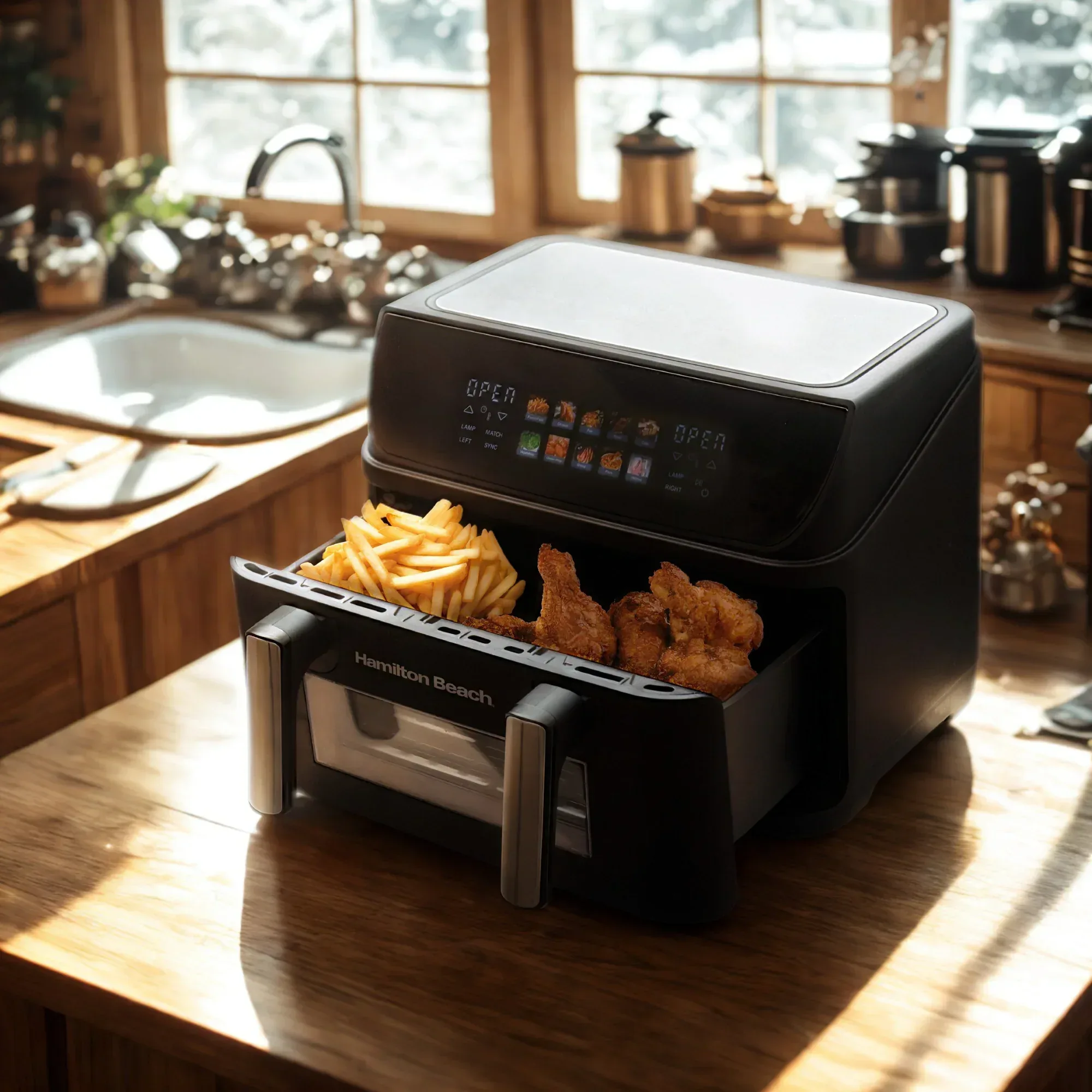 Hamilton Beach FlexiZone 10L Dual Air Fryer - Image 13