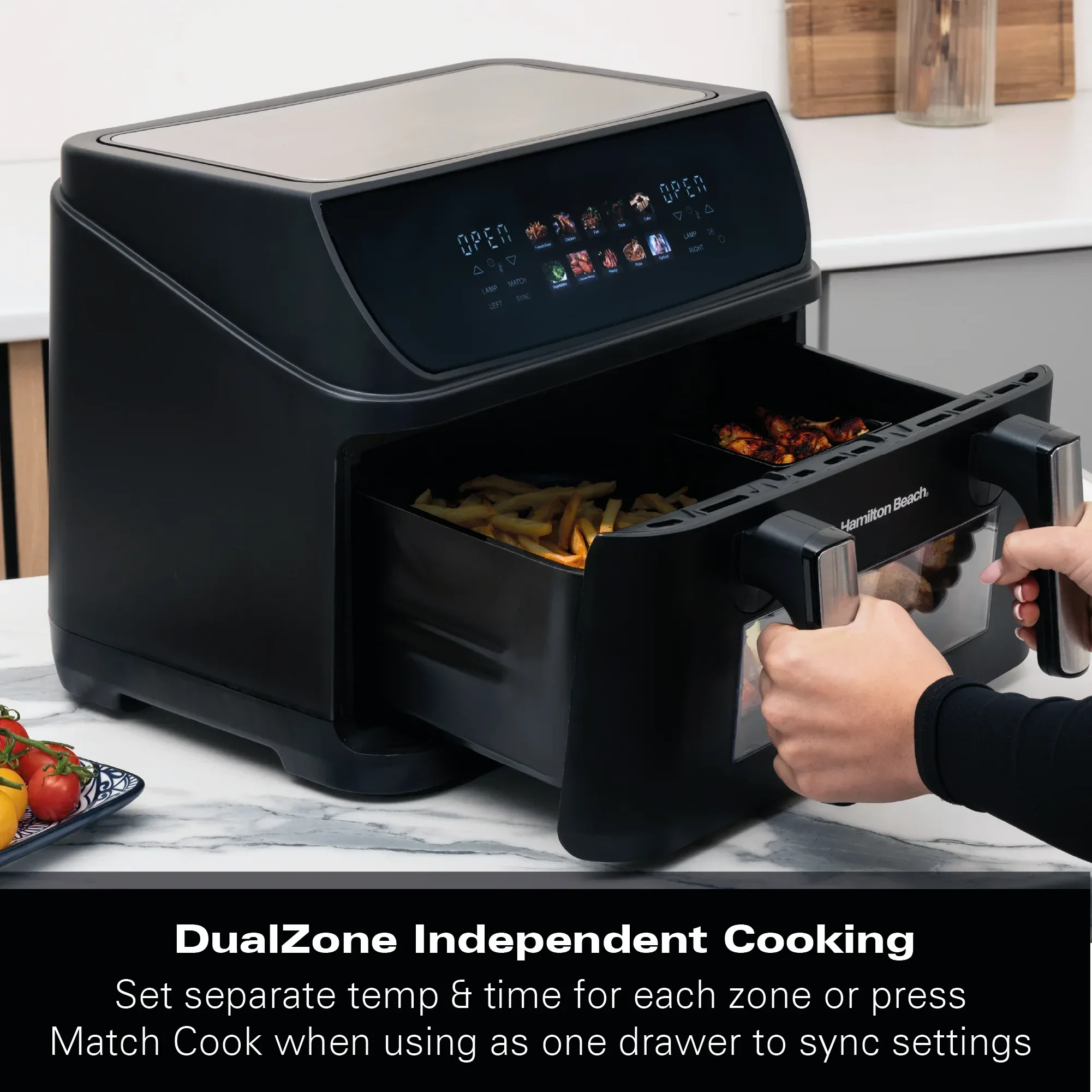 Hamilton Beach FlexiZone 10L Dual Air Fryer - Image 9