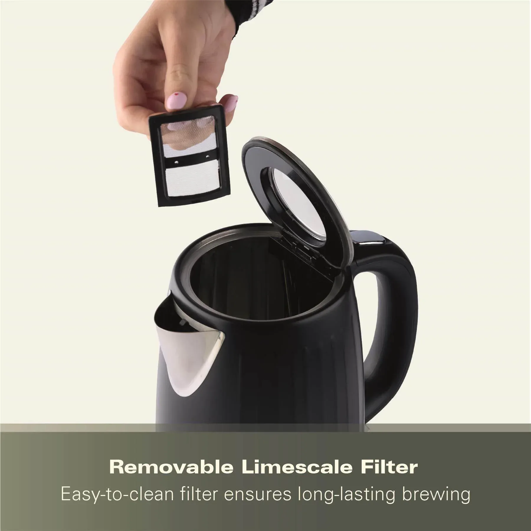 Hamilton Beach Harmony 1.7L Kettle - Espresso - Image 7