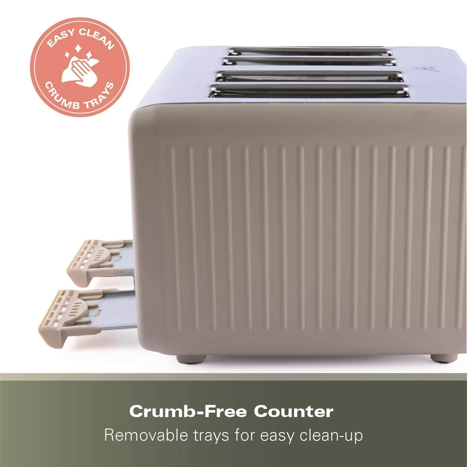 Hamilton Beach Harmony 4 Slice Toaster - Cappuccino - Image 9