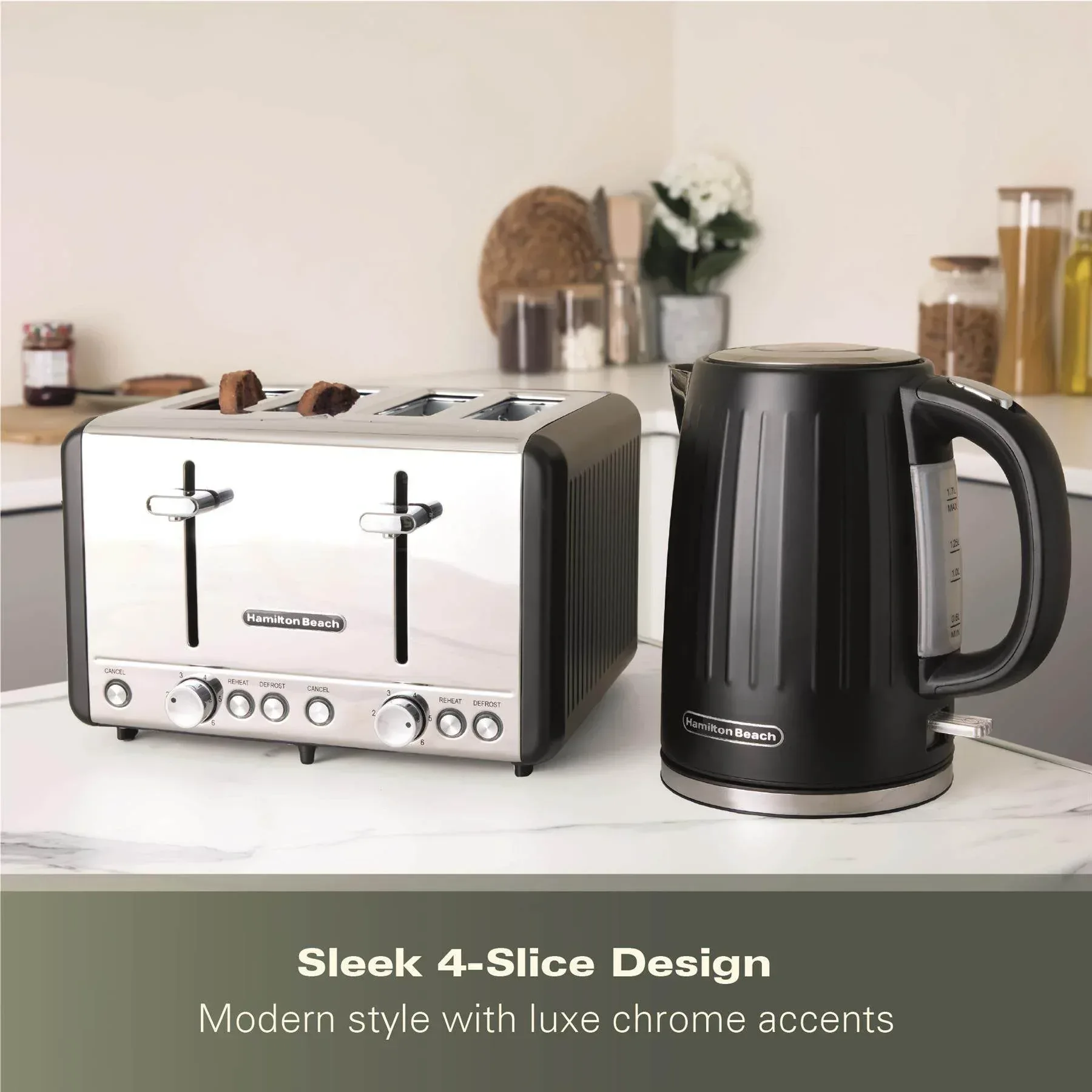 Hamilton Beach Harmony 4 Slice Toaster - Espresso - Image 11