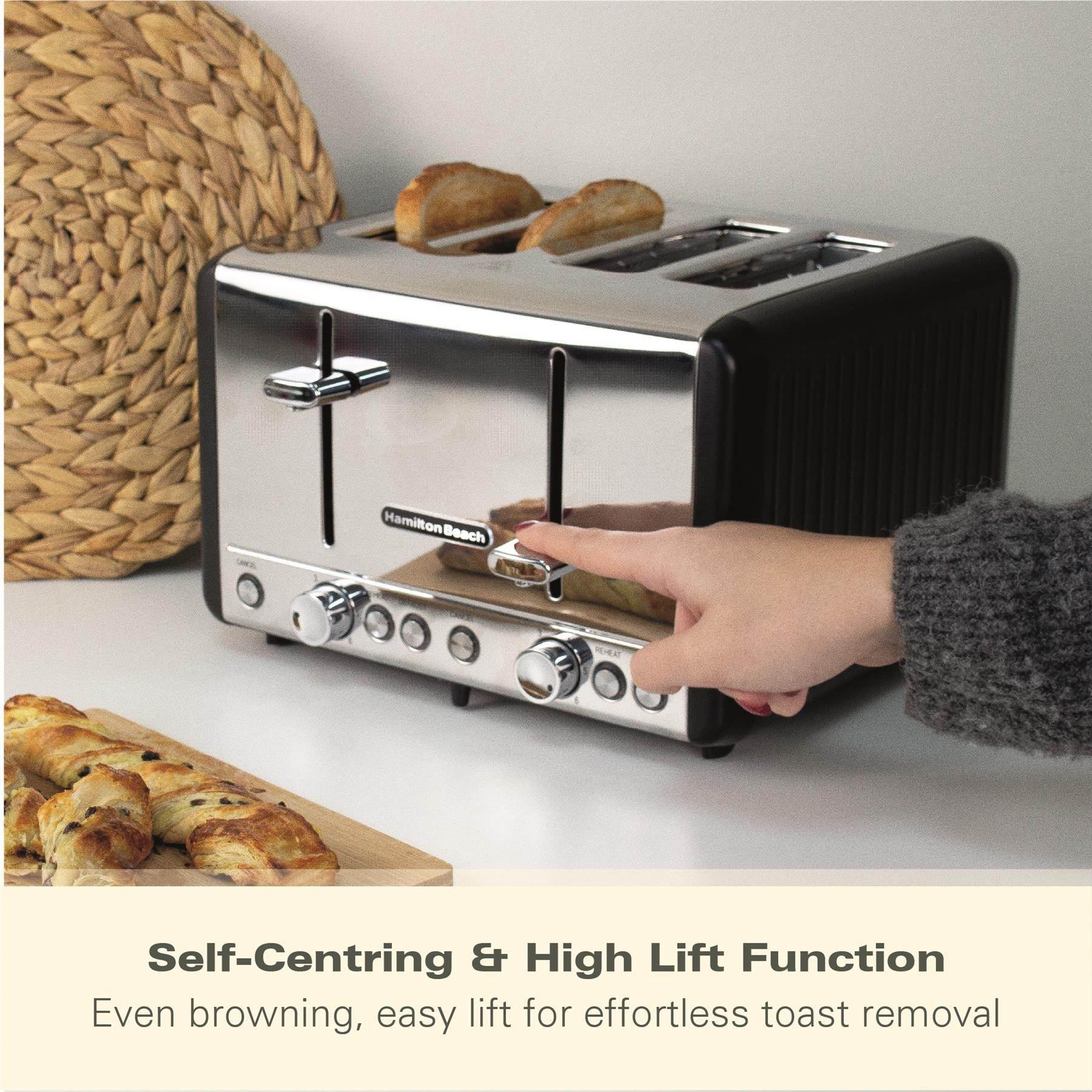 Hamilton Beach Harmony 4 Slice Toaster - Espresso - Image 8