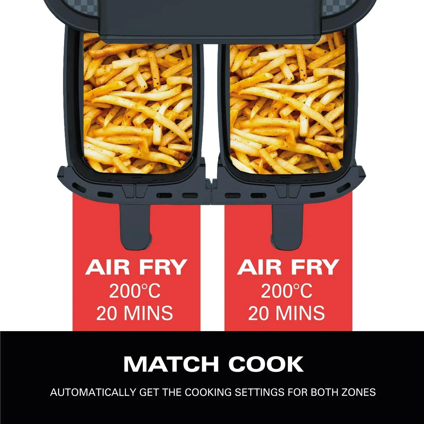 Hamilton Beach HealthyCook 8L Dual Air Fryer - Image 9