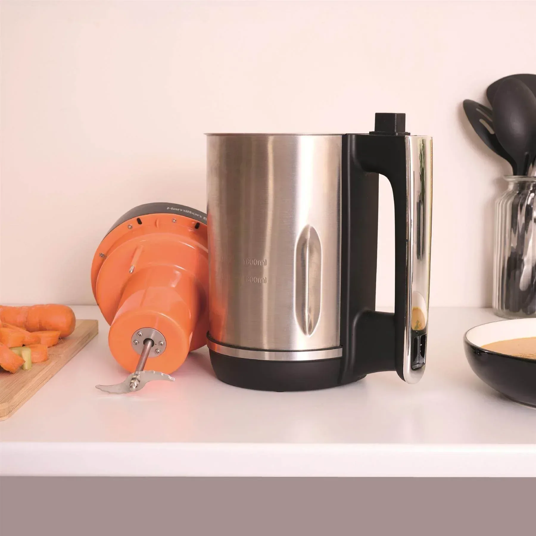 Hamilton Beach Intelligent Control Soup Maker Plus - Black - Image 3