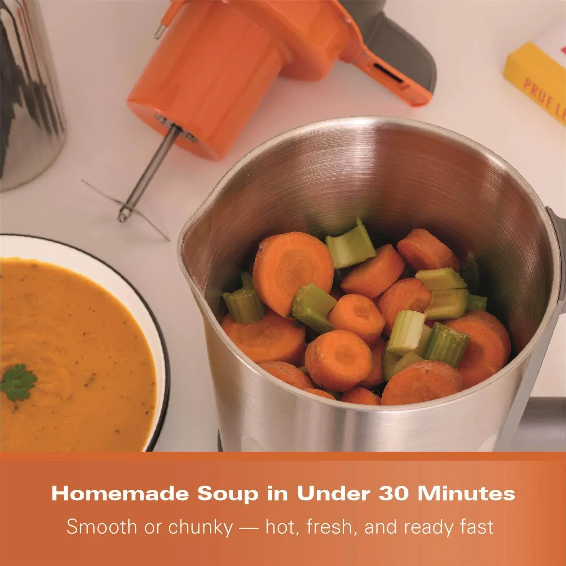 Hamilton Beach Intelligent Pro Soup Maker Plus - Grey - Image 4