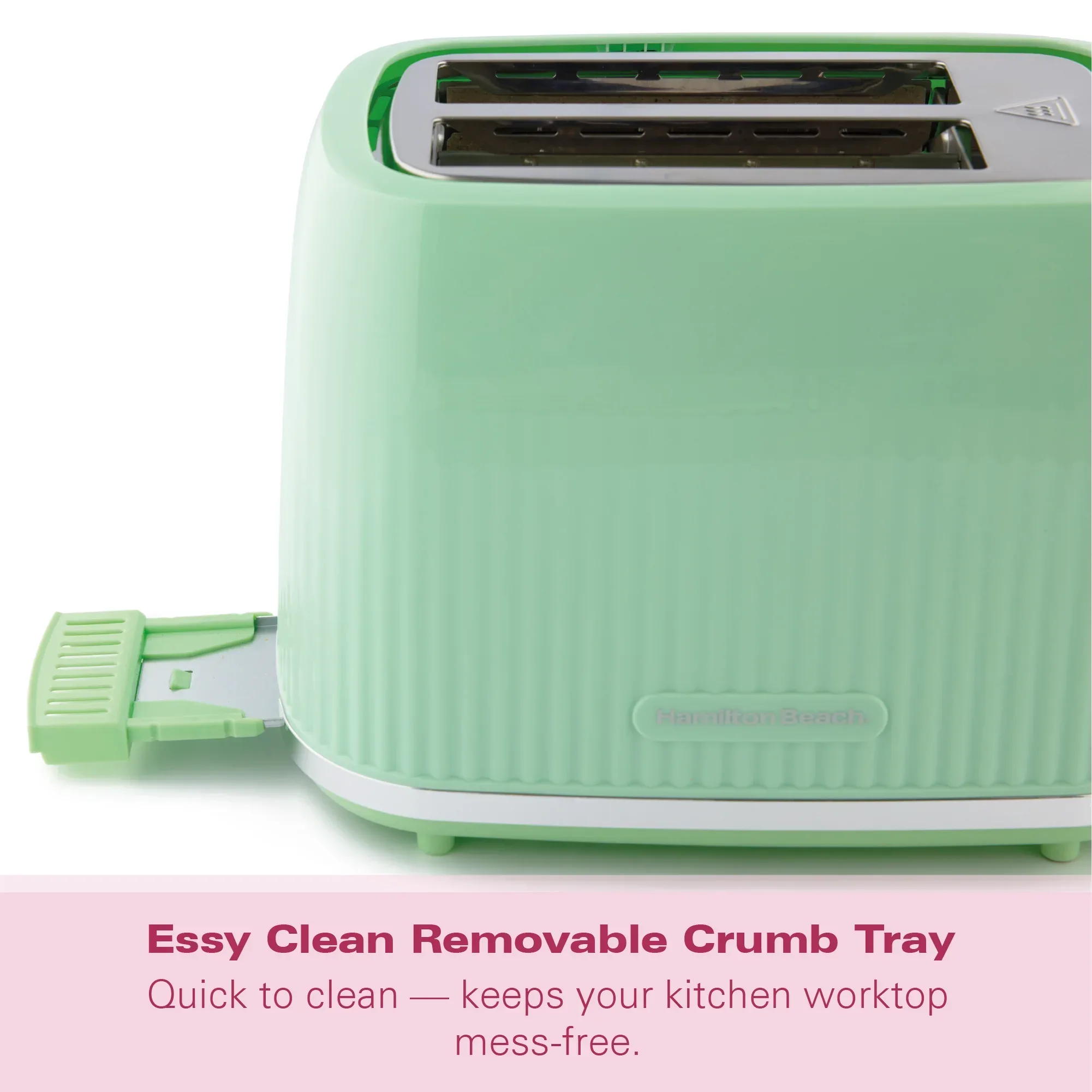 Hamilton Beach Miami 2 Slice Toaster Mojito Mint - Image 7