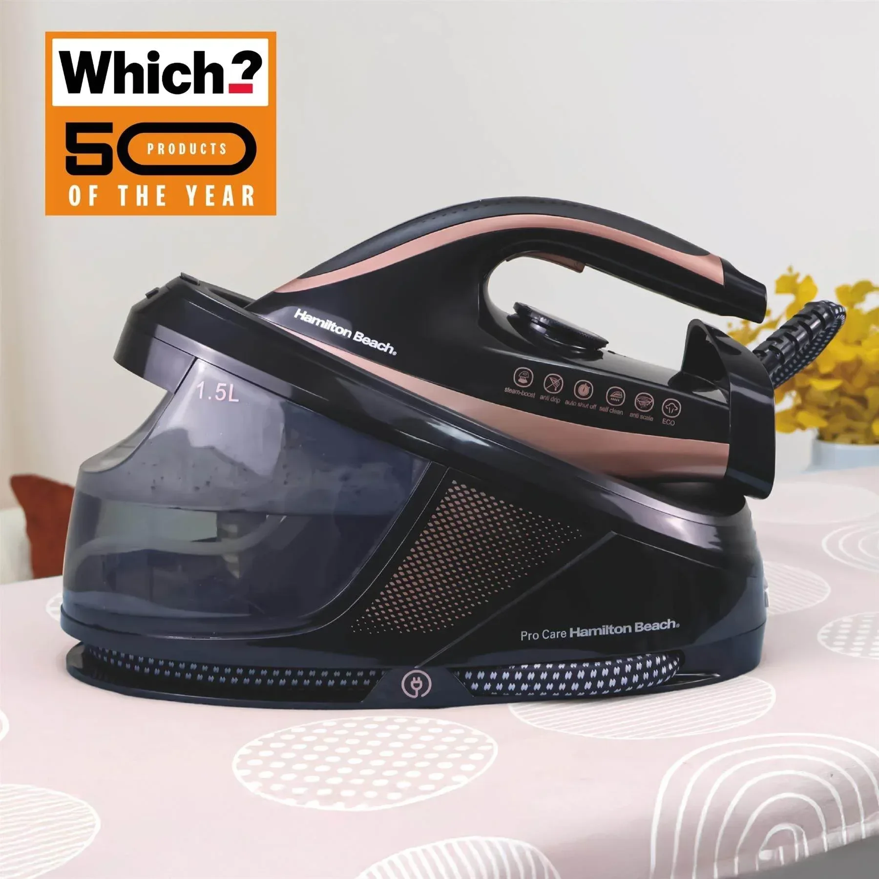 Hamilton Beach Pro Care Steam Generator Iron - Image 3