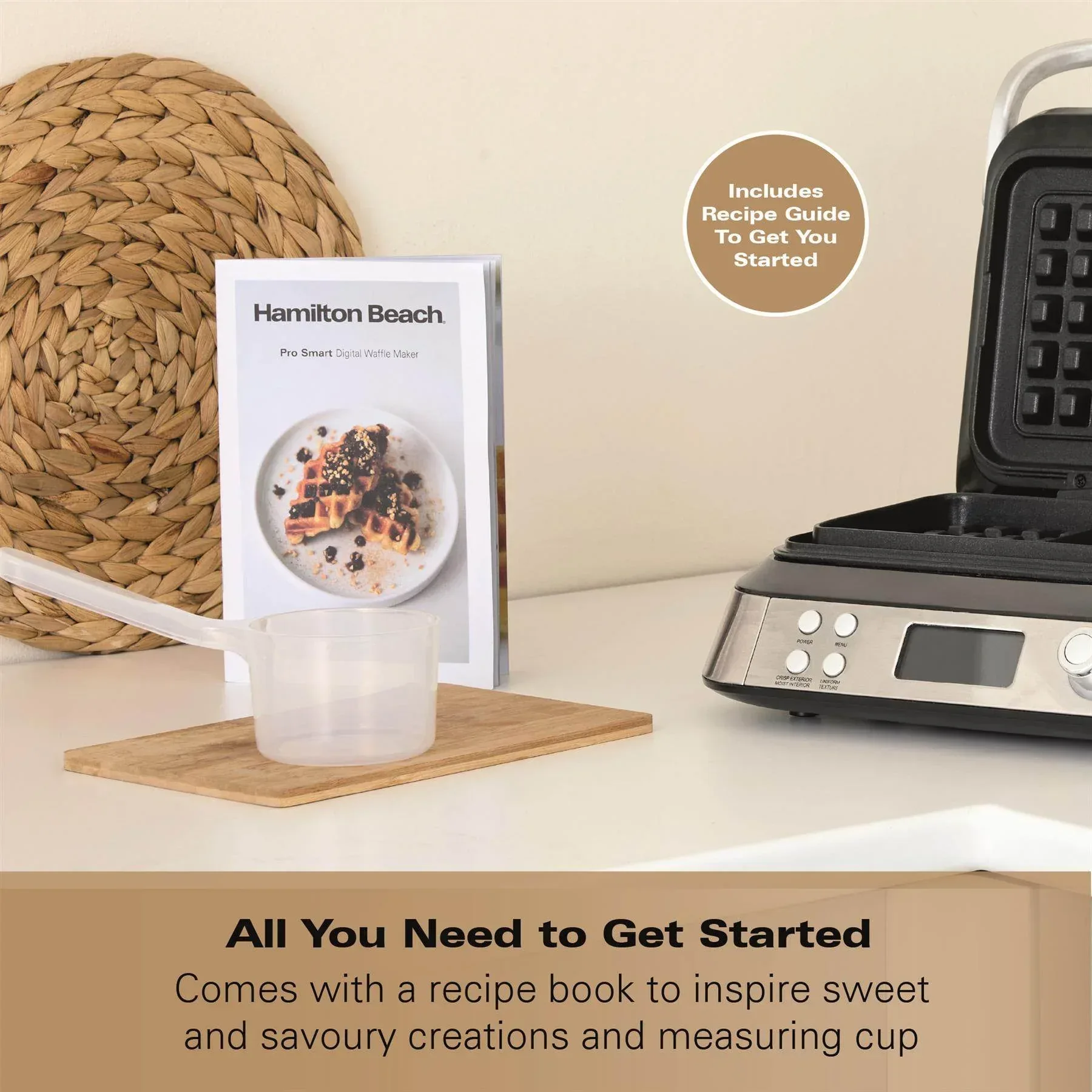 Hamilton Beach Pro Smart Waffle Maker - Image 10