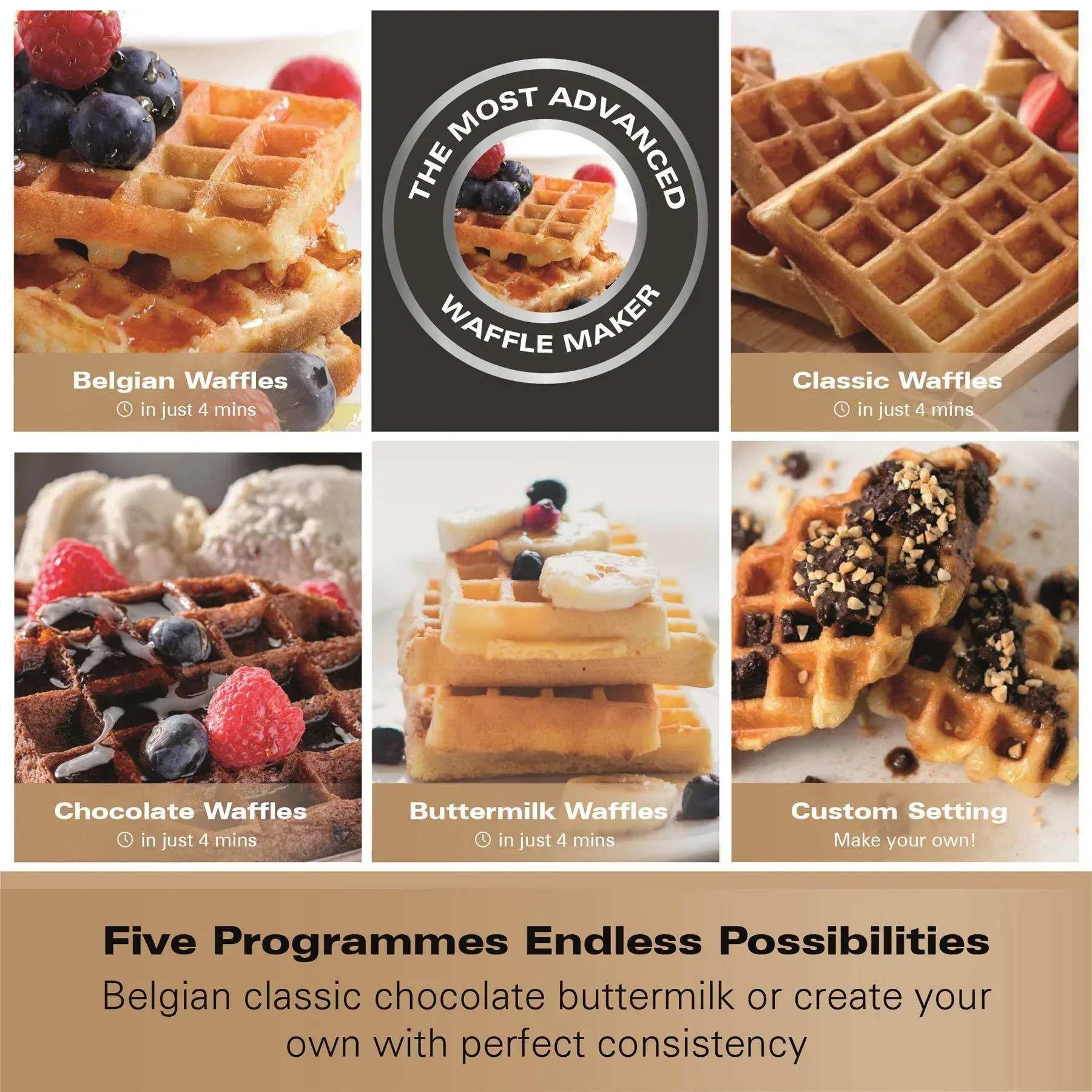 Hamilton Beach Pro Smart Waffle Maker - Image 4