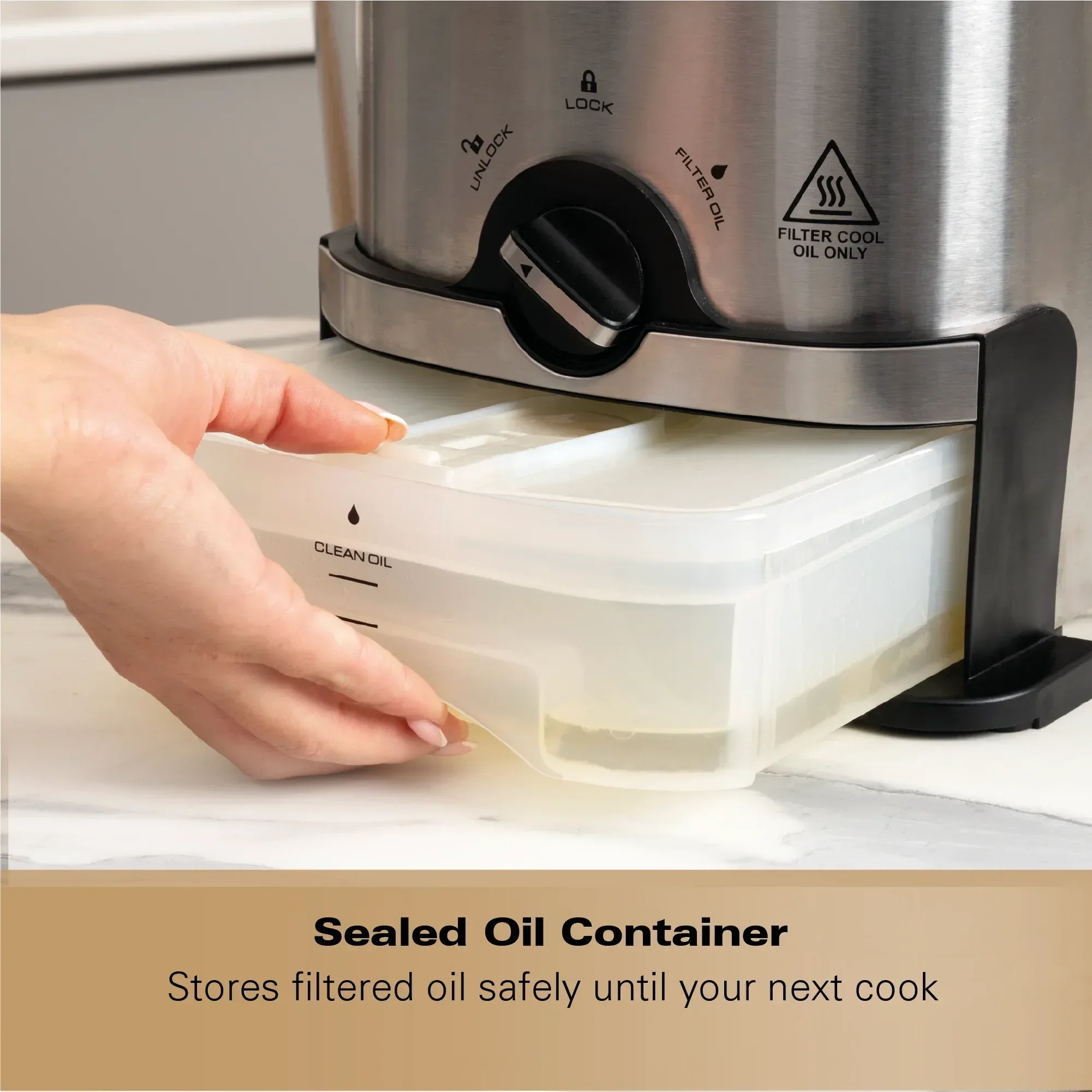 Hamilton Beach Professional PureFry 3L Deep Fat Fryer - Image 10