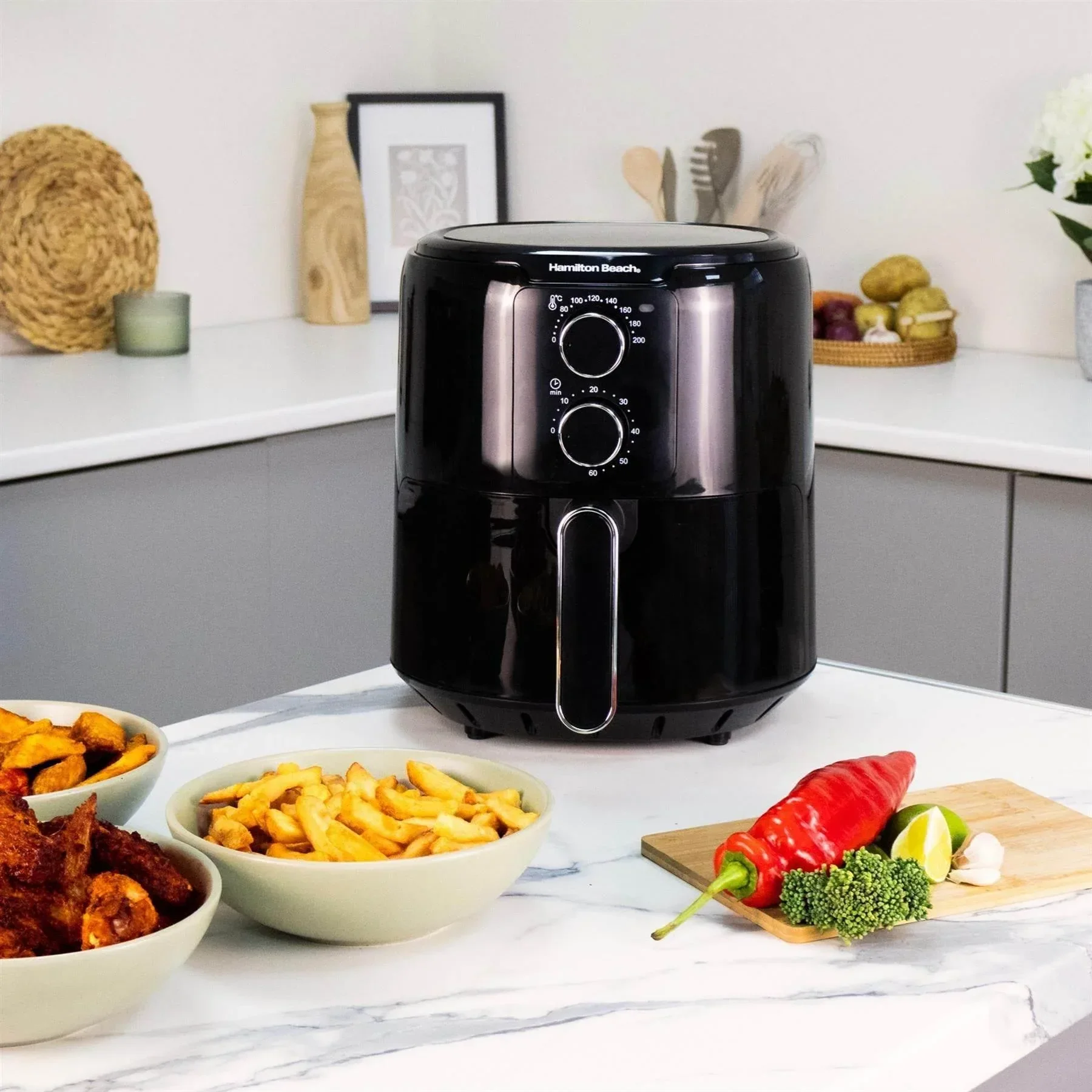Hamilton Beach SimpliFry 4.2L Manual Air Fryer - Image 3