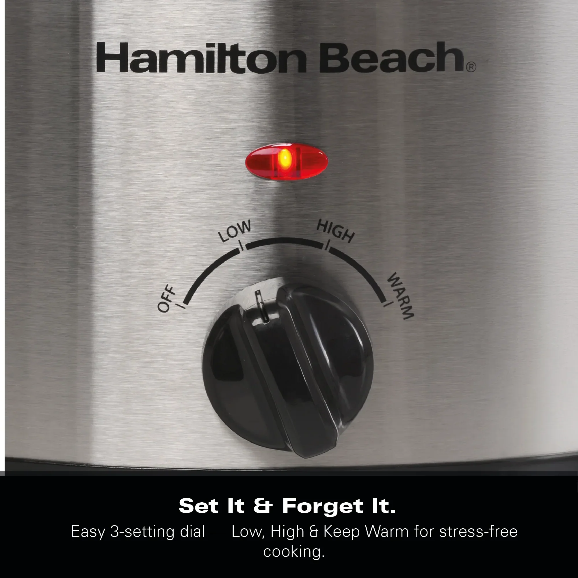 Hamilton Beach The Family Favourite 6.5L Slow Cooker - Silver - Image 8