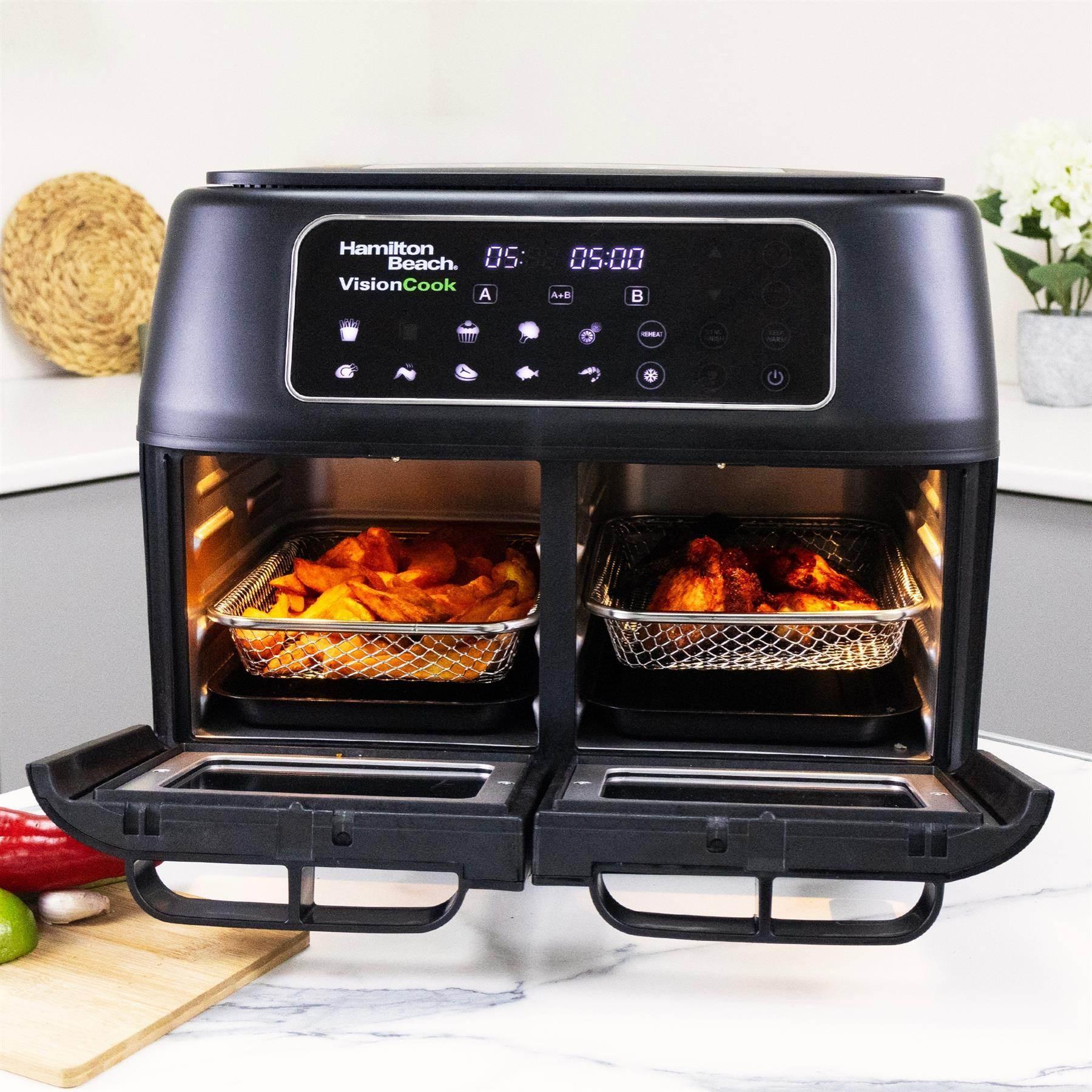 Hamilton Beach VisionCook 11L Digital Dual Air Fryer Oven - Image 5