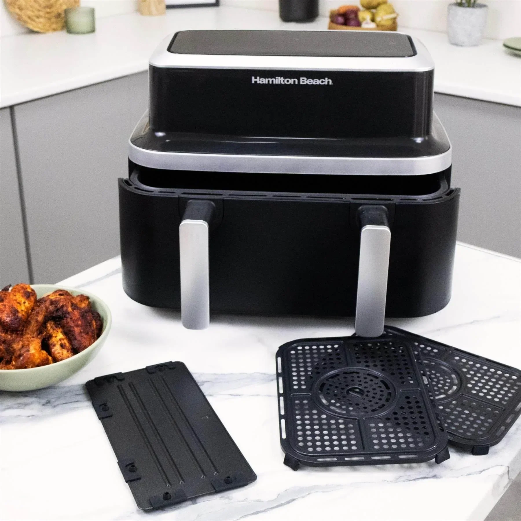 Hamilton Beach VisionCook 9L Dual Air Fryer - Image 12