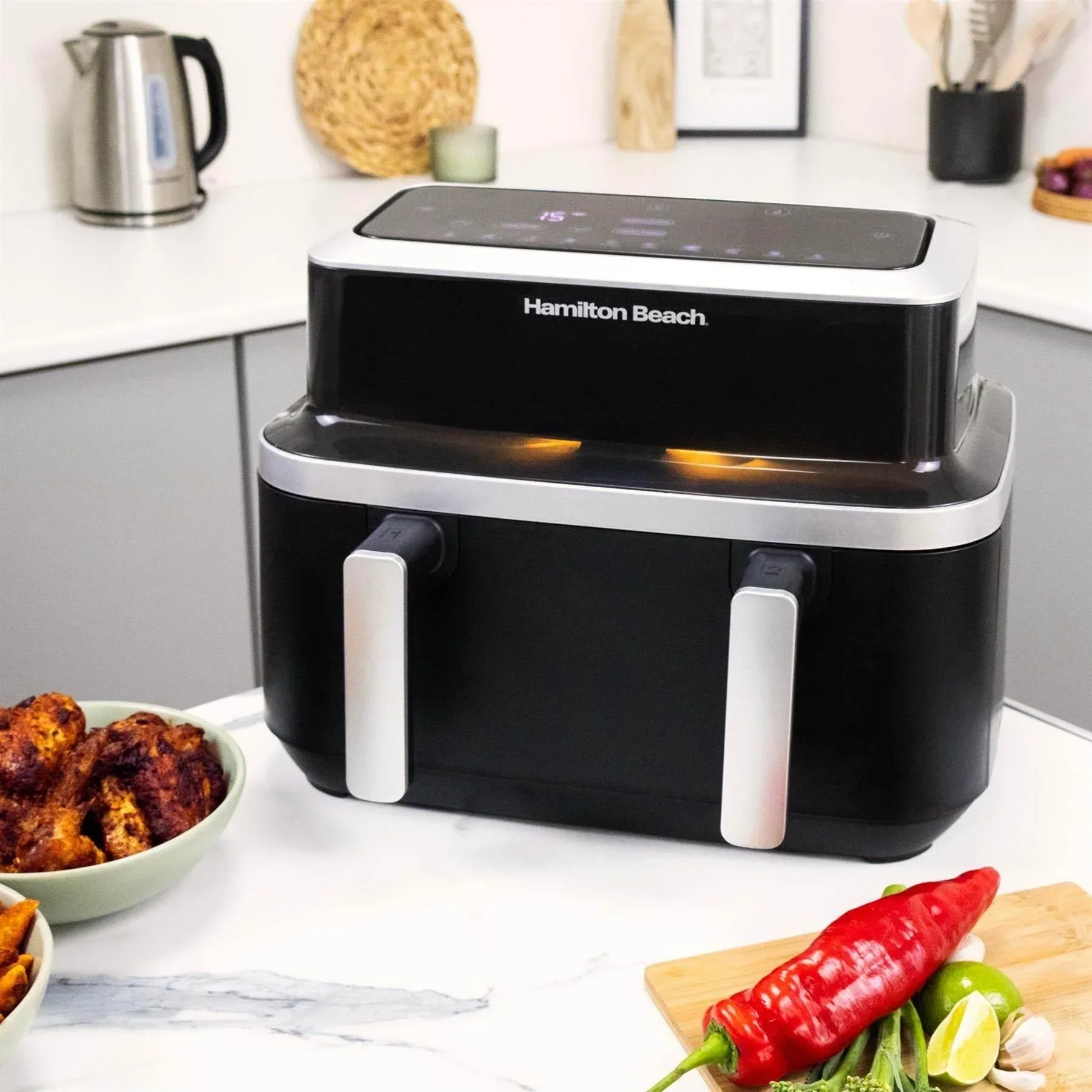 Hamilton Beach VisionCook 9L Dual Air Fryer - Image 3