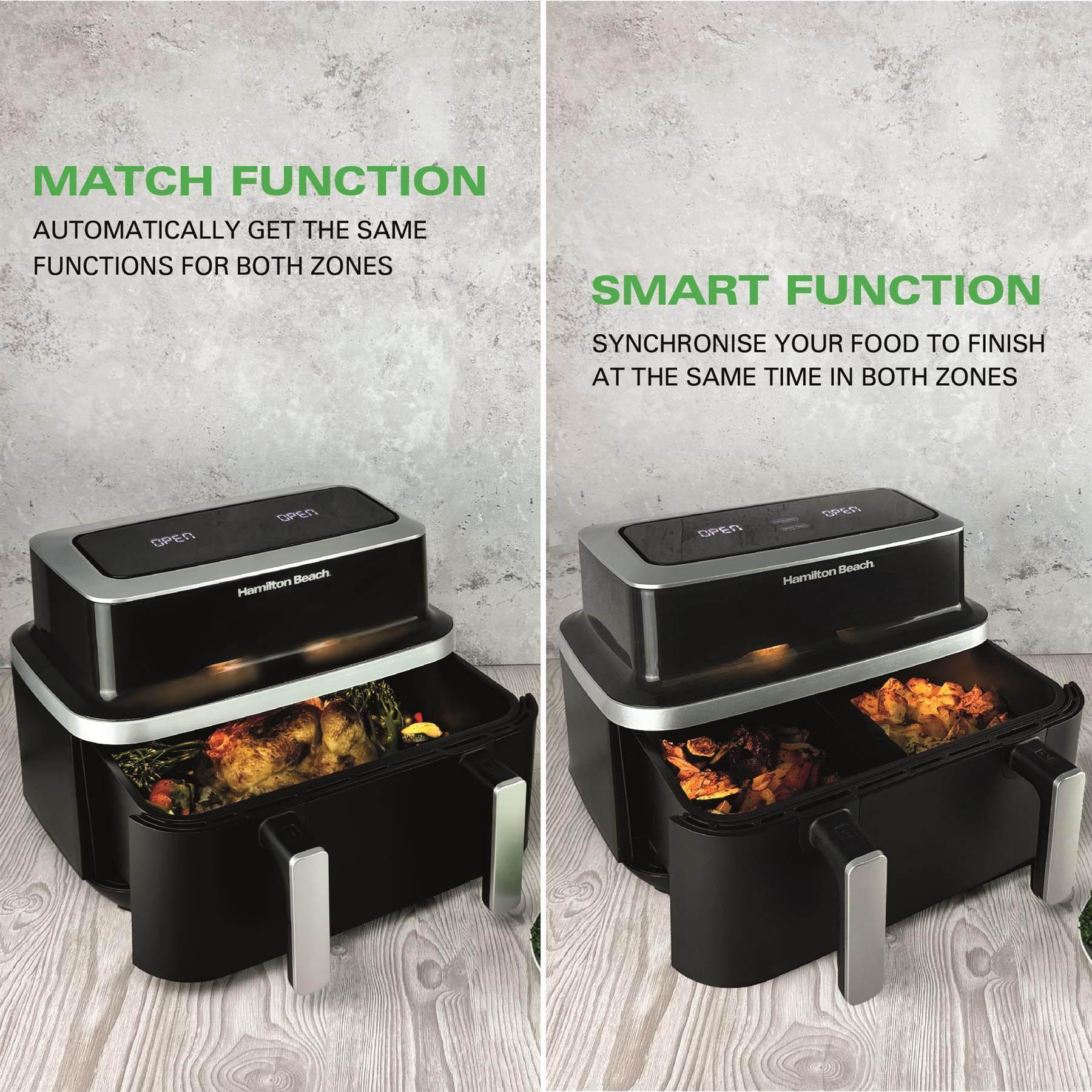 Hamilton Beach VisionCook 9L Dual Air Fryer - Image 7