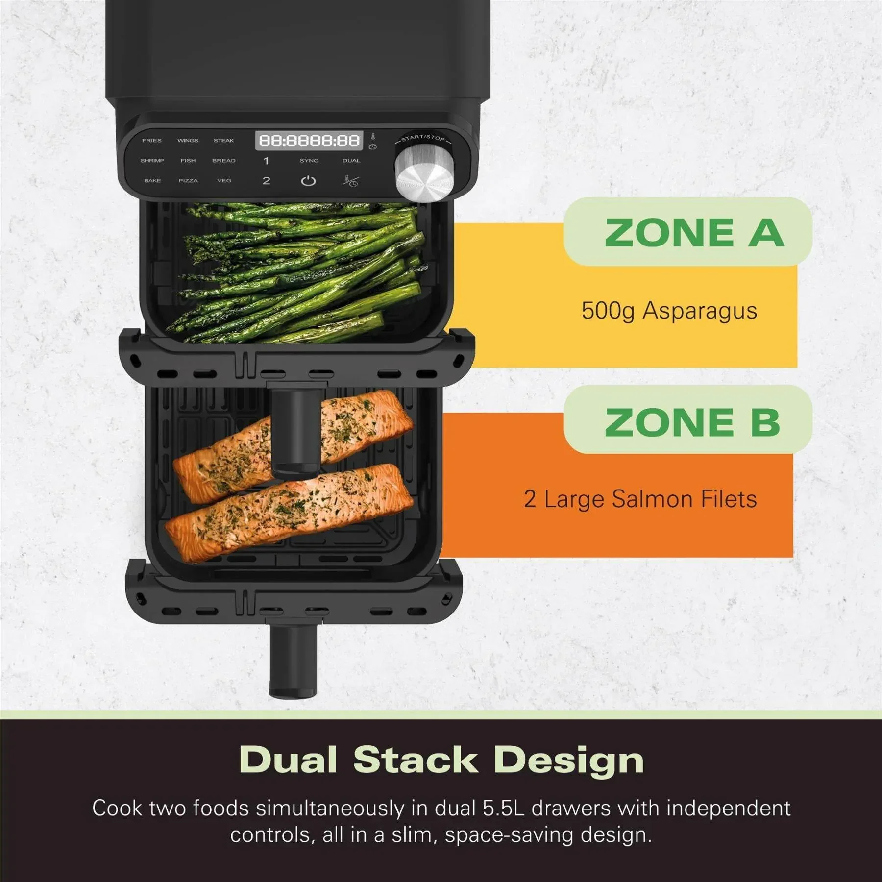 Hamilton Beach XXL Dual Stack 11L Air Fryer - Image 9